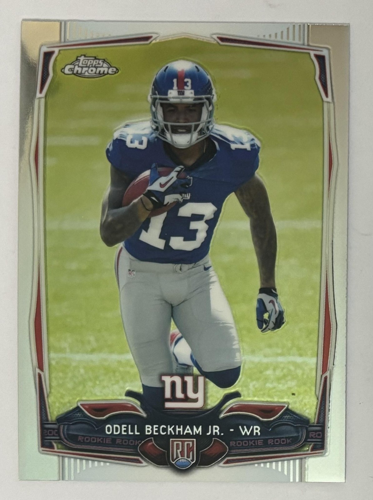 Odell Beckham Jr. 2014 Topps Chrome #117 - New York Giants