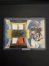 Tyler Eifert 2013 Topps Supreme Football Quad Rookie Patch Auto Card /10 ?. rookie card picture
