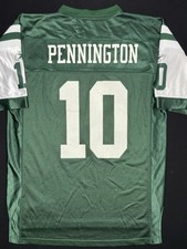 Chad Pennington New York Jets Throwback Football Jersey Reebok Men's Size Medium