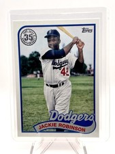 2024 Topps Series 1 - 1989 Topps Baseball Jackie Robinson #89B-54