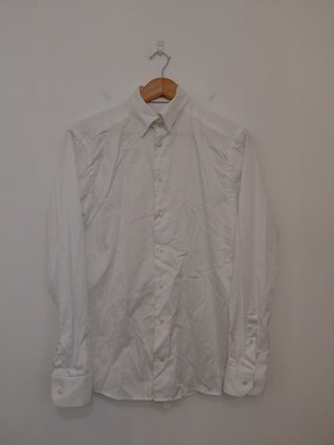 ETON TAB COLLAR SHIRT 15.5 WHITE LONDON SAVILE ROW MARK POWELL SOHO MOD SWEEDEN