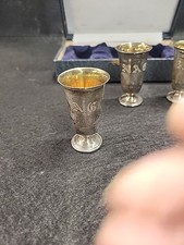 中国清朝時代　純足銀製彫金盃　40g/直径約8㎝ 東Y7-0630⭐︎2F 中国清朝時代 純足銀製彫金盃 40g/直径約8㎝ 東Y7-0630