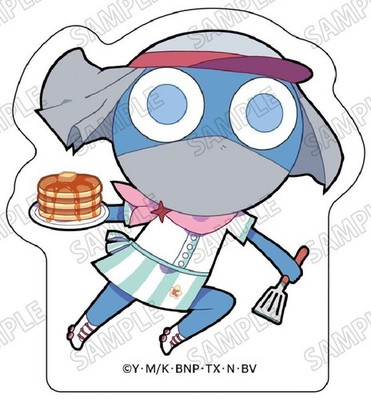 Keroro Gunsou Acrylic Block Stand Kero Burger Ver Medicos 65mm