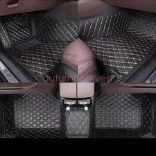 For 2012-15 Mercedes Benz ML Microfiber Leather Floor Mats Liners Front & Rear