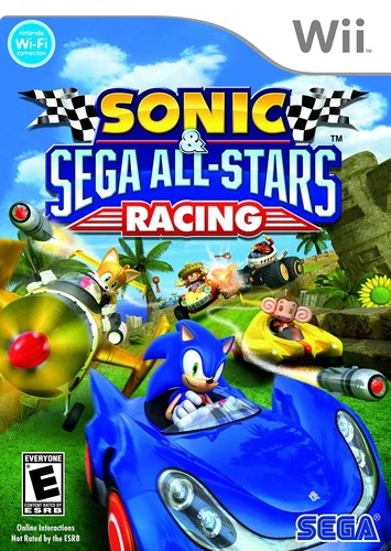 Sonic & Sega All-Stars Racing - Nintendo  Wii Game Only
