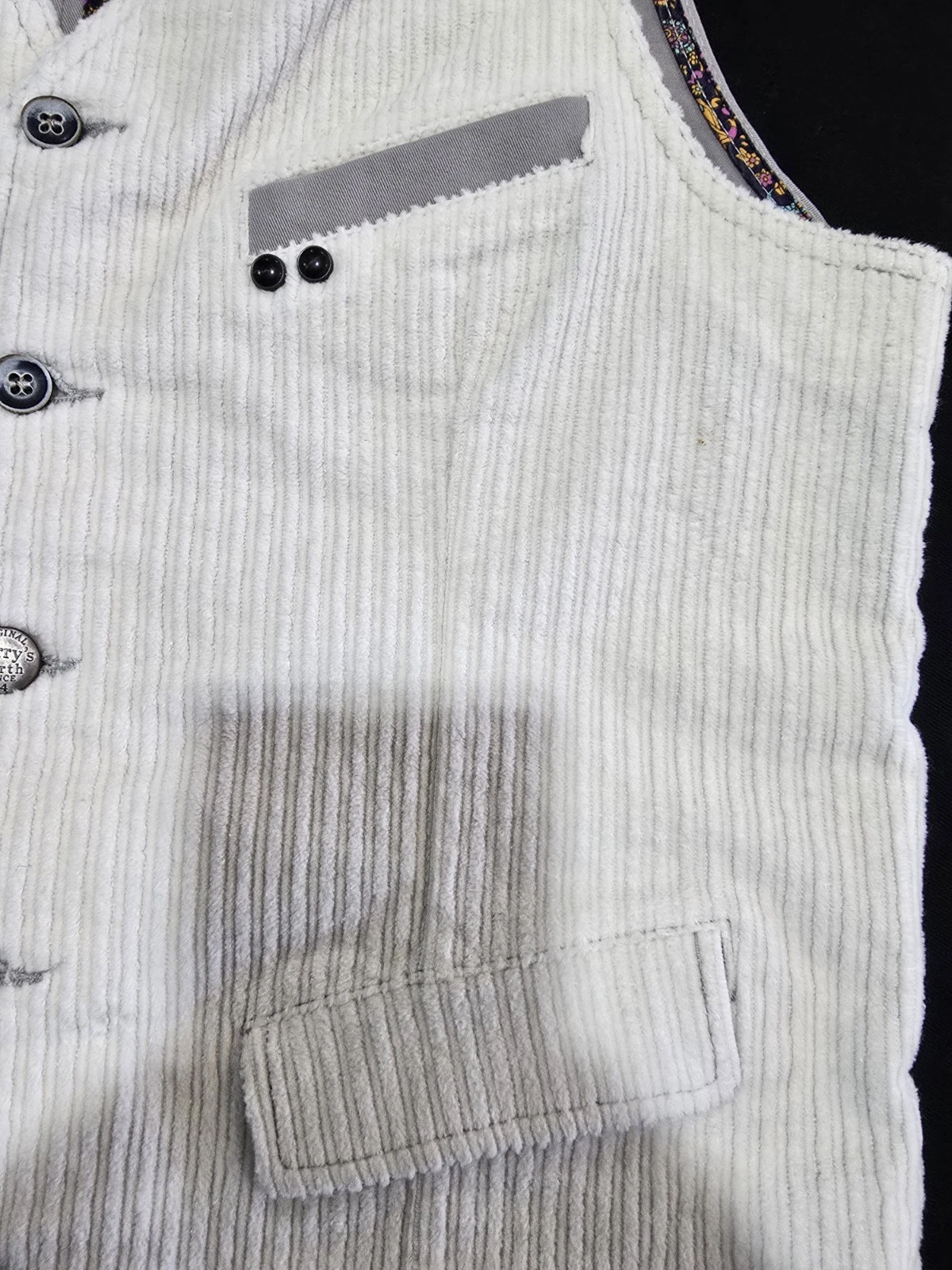 Garry's Earth Vest Handcrafted Made In Italy Size M Cod.32 - product detail image 5