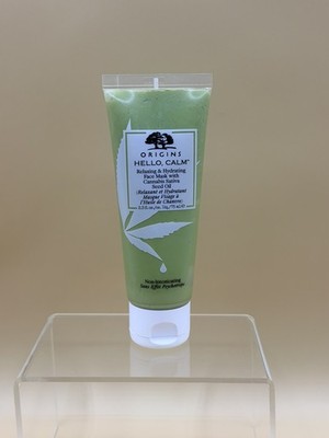 ORIGINS Hello Calm Relaxing Hydrating Face Mask with Sativa Seed Oil 2.5 oz NEW