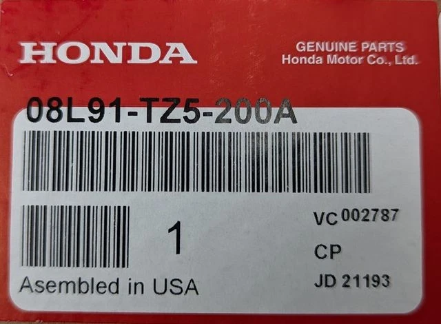 Genuine 2017-2020 Acura MDX Trailer Towing Hitch Wiring Harness 08L91-TZ5-200A - Image 2 of 4