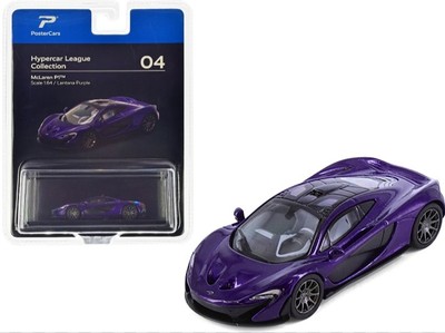 PosterCars 1:64 McLaren P1 ''Lantana Purple''   Hypercar League Collection #03
