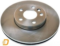 2X Bremsscheibe Denckermann B130447 2 Bremsscheiben Vorderachse Vorne