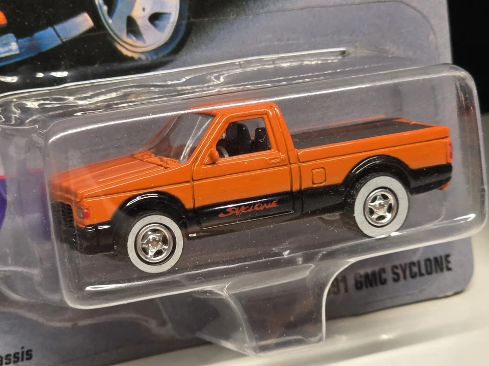 Rare 1997 Johnny Lightning Truckin' America  1991 GMC Syclone & 1950 Ford F-1  - Image 3 of 4