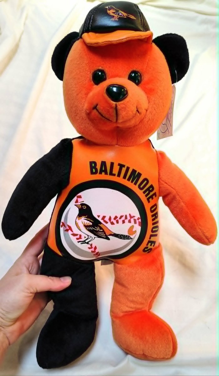 Baltimore Orioles Vintage Teddy Bear GENUINE MLB MERCHANDISE 18