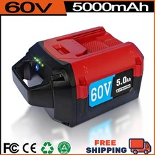 5.0Ah Replacement Battery for Toro 60V Battery 88620 88625 88640 88660 88675