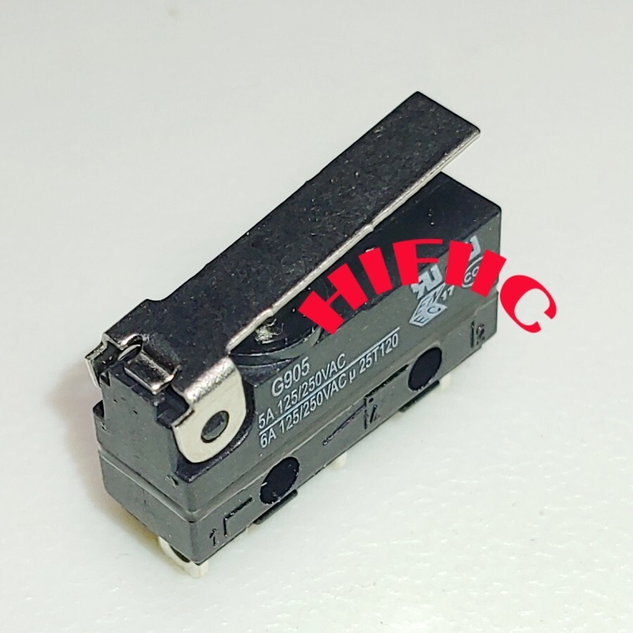 ZING EAR G905 Waterproof Micro Switch Straight Shank Type 3 pins