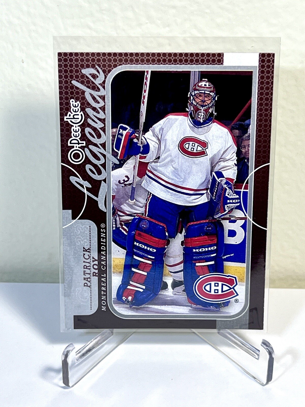 2008-09 Patrick Roy O-PEE-CHEE Legends Montreal Canadiens #590