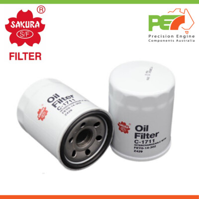 New * SAKURA * Oil Filter For MAZDA EUNOS 500 CA 1.8L 4CYL Petrol FP-DE�