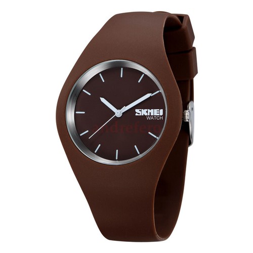 AU HOT Fashion Simple Jelly Color Couple Waterproof Watch Trend Silicone Watch - Picture 16 of 21