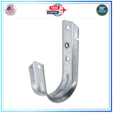 Cable Support J Hook, 2" Heavy Duty Metal Wire Cable Support J-Hook Hangers 25PK