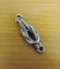 NODO IN OTTONE PORTACHIAVI  MODELLISMO QUADRO NODI