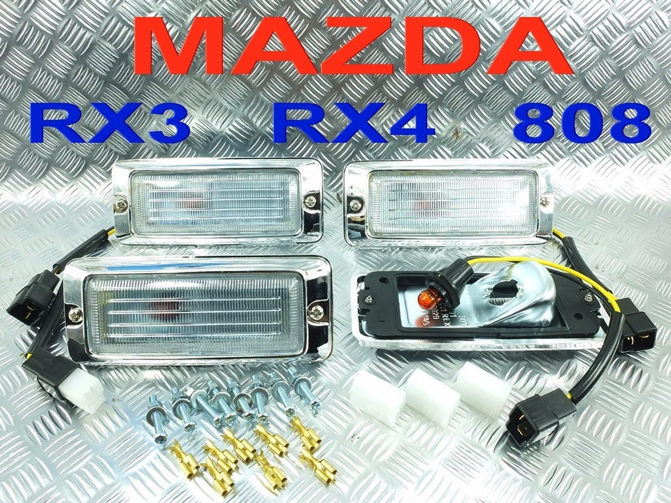 MAZDA RX-3 RX-4 RX3 SAVANNA RX4 929 808 SIDE MARKER TURN SIGNAL LIGHT  Foto 3 de 3