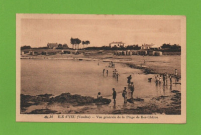 ILE D'YEU - General view of Ker-Châlon beach ...... (Ref. H5657)