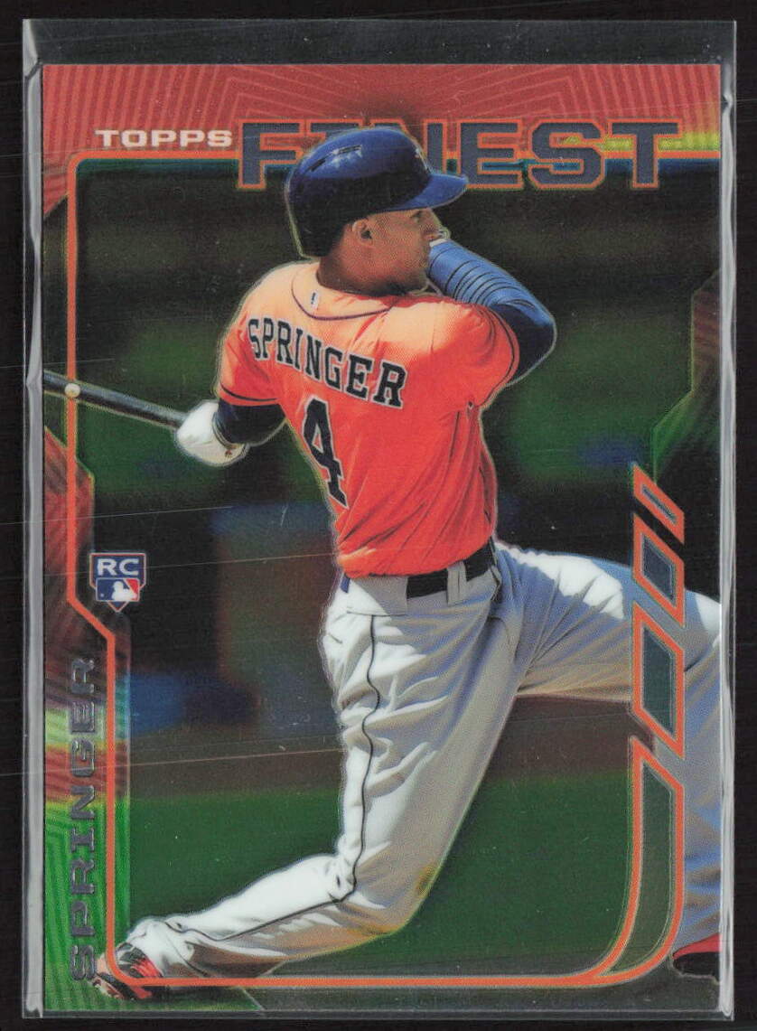 2014 Topps Finest #39 George Springer RC