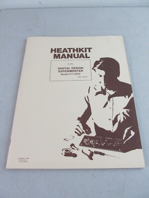 Manual: Heathkit Digital design Experimenter ET-3200 + Schematic