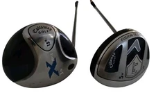 Callaway Golf X Hot 15° 3W USP Proforce V2 Left & 5w FT 19° Lot of 2 Clubs