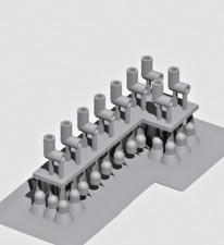 1/25 3D Resin Spark Plug Boots Scale Model Ki...