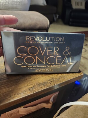 Revolution Ultra Cover and Conceal Palette Medium-Dark Makeup Revolution London