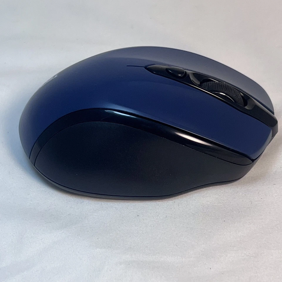 Tecknet Ergonomic Cordless Wireless Optical Blue Computer Mouse Scroll Wheel - Image 4 of 4