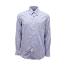 L0128 CAMICIA UOMO BORDONI MAN STRIPED SHIRT