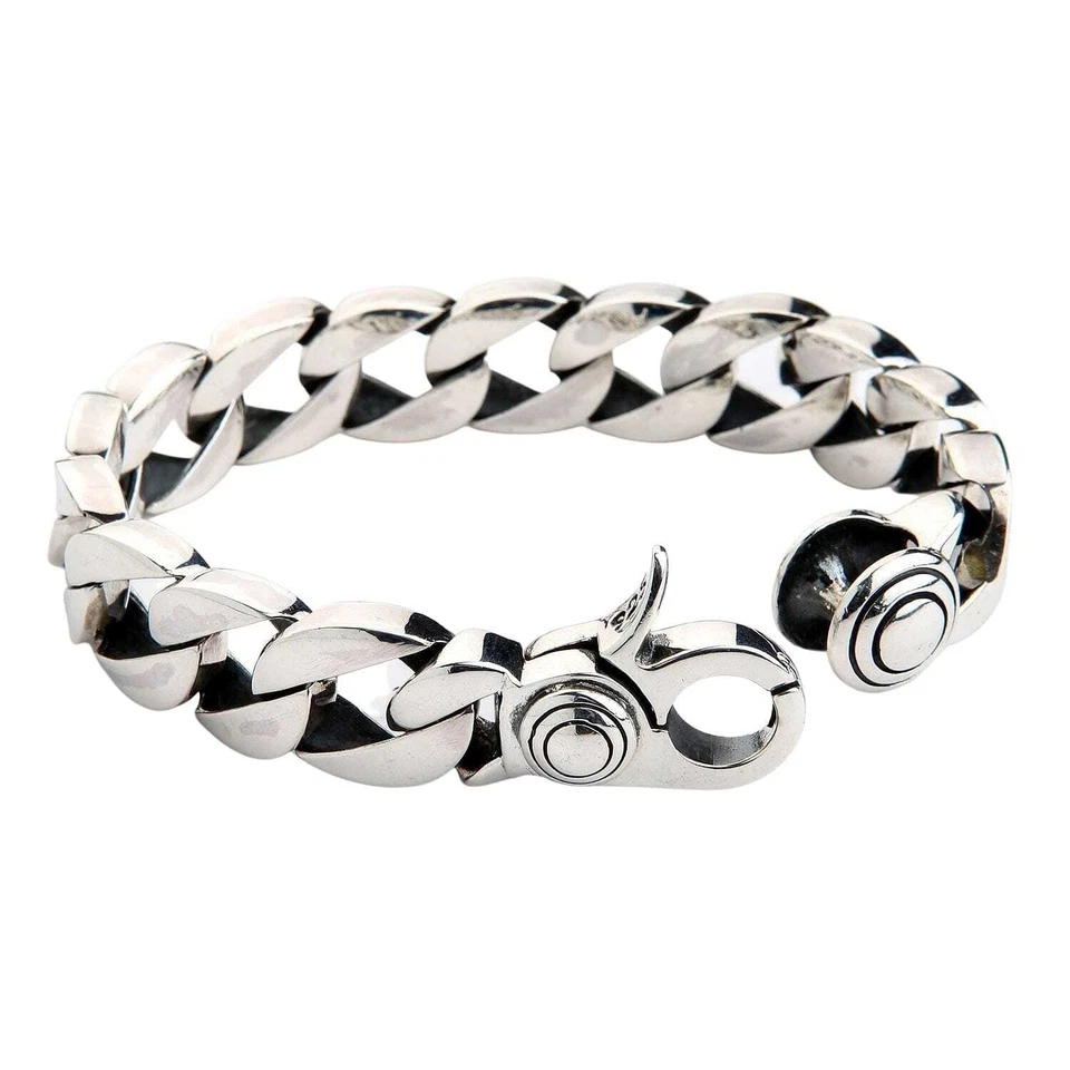 Bracciale da uomo in argento sterling - Immagine 2 di 4
