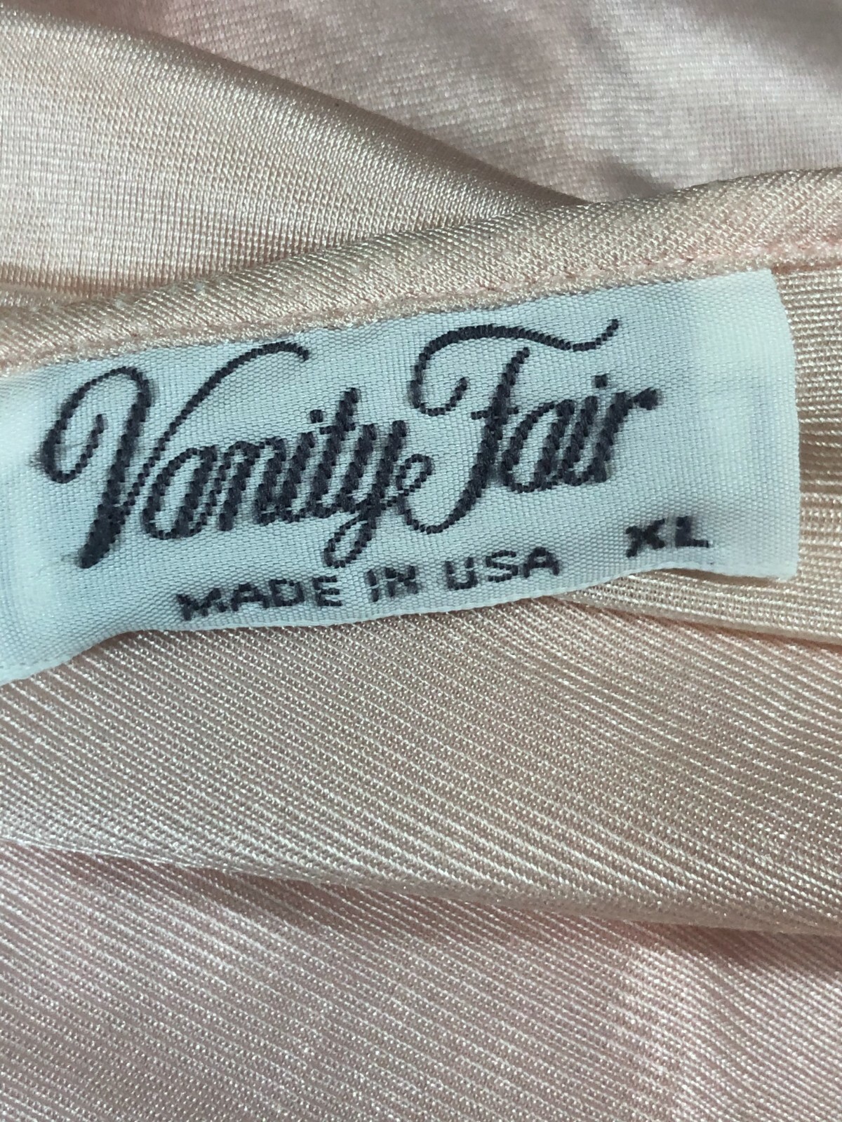 VTG Women's Vanity Fair Light Pink Nightgown robe… - image 10