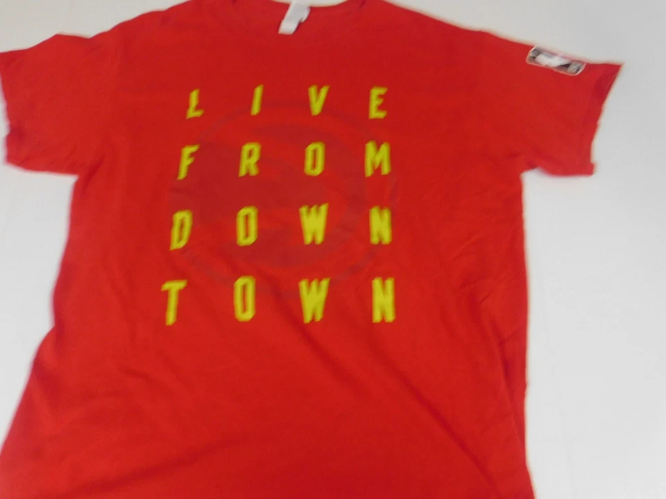 Atlanta Hawks MEns shirt Large red 2017 tip off - Image 2 of 4