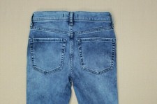 Free People Skinny Jeans Women's Size 25 Destroyed Distressed Medium Wash Denim