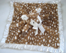 Bearington Baby Lil  Willow Deer Fawn Security Blanket NEW