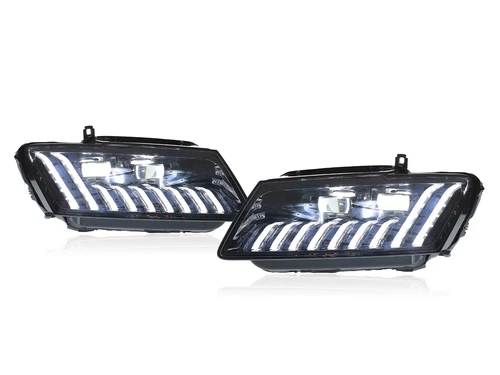 For AUDI Q5 2008-18 RS Style LED DRL Sequential Projector Headlights Assembly  - Picture 2 of 8