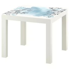 Tavolino salotto moderno basso quadrato Casa Soggiorno Camera Ufficio cm 55x55