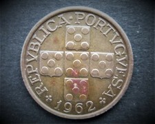 PORTUGAL 20 CENTAVOS 1962  /  SNIFF'S ANCIENT COINS T-2