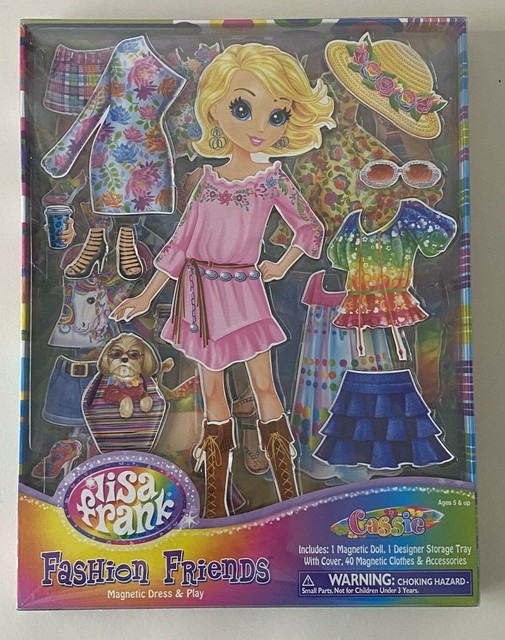 Lisa Frank CASSIE Fashion Friends Doll Dress Play Set Age 3