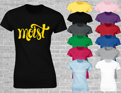 FEUCHT DAMEN T-SHIRT LUSTIG UNHÖFLICH DESIGN GESCHENKIDEE GESCHENK JUNGGESELLENABSCHIED WITZ COOL TOP