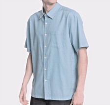QUIKSILVER Waterman Men's CLEAR WAYS S/S Woven Shirt - BHD0 - Medium - NWT