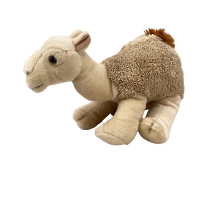 Wild Republic One Hump Camel Plush Stuffed Animal Zoo Toy Tan Cream