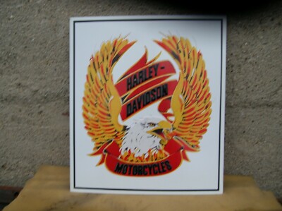harley davidson eagle wall plaque