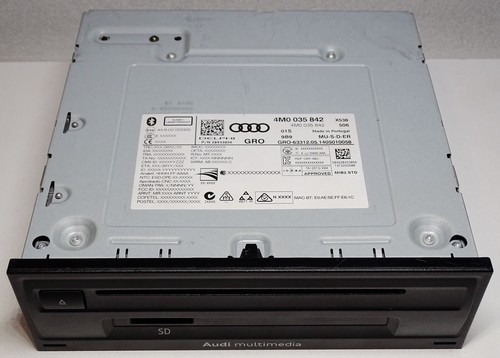 AUDI MMI-Laufwerk Multimedia Zentralrechner Steuergerät 4M0035842 4M0 035 842 - 第 1/2 張圖片