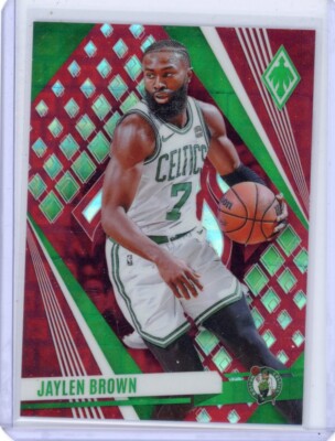 Jaylen Brown 2023-24 Panini Phoenix Red Pandora /11 #77