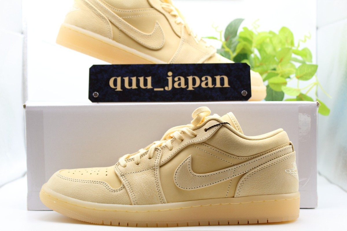 靴 NIKE WMNS AIR JORDAN 1 LOW SE VANILLA Size 8.5 - Air Jordan 1 SE Low Pale Vanilla W for sale online | eBay