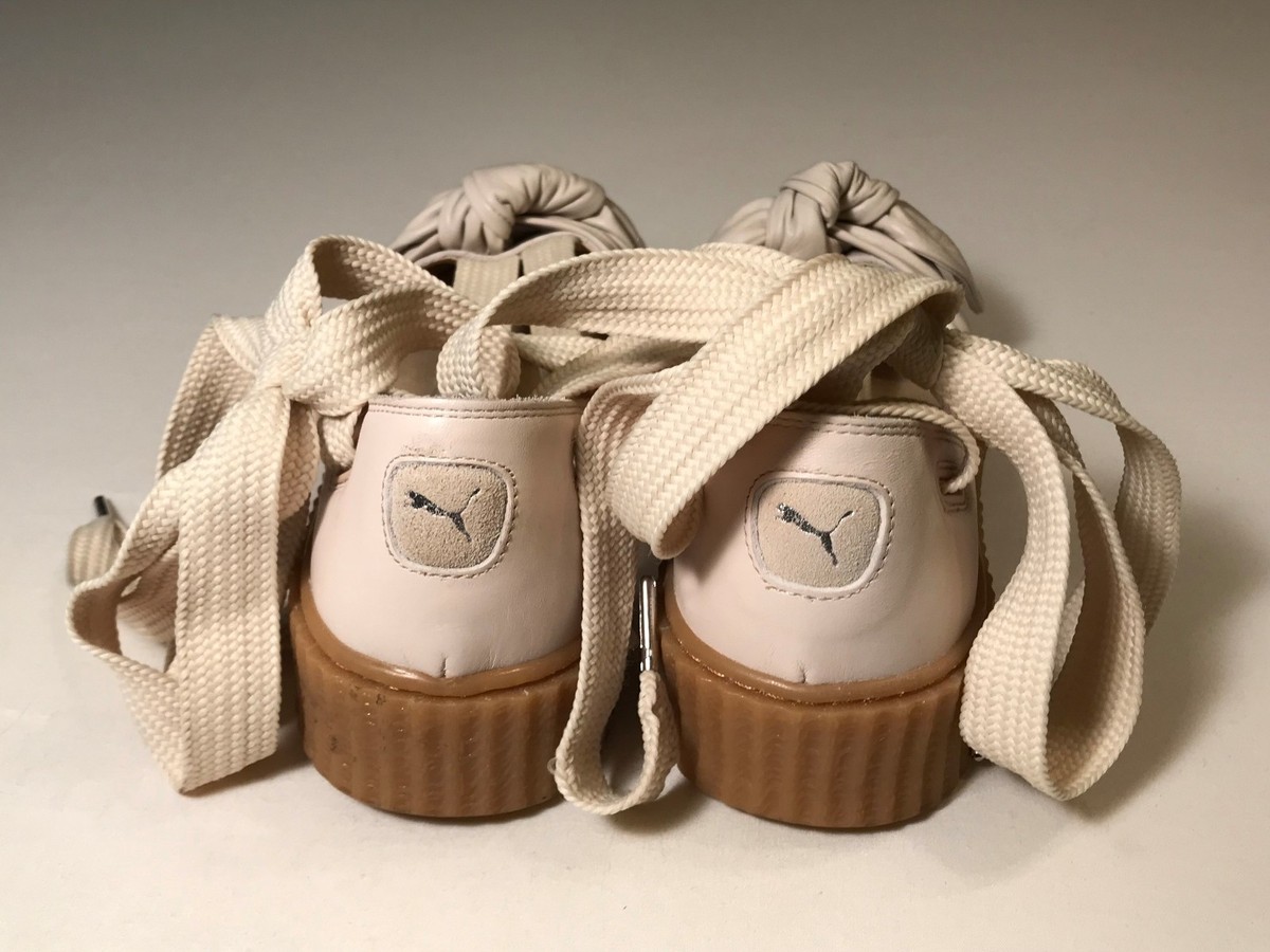 Oatmeal Puma Creepers Beige 37 Puma Fenty Creeper Rihanna Beige