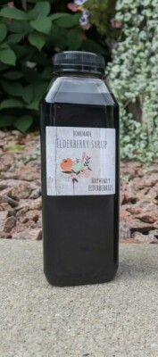 Elderberry Syrup (16oz Bottles) - Natural Flu/Cold Remedy/Immunity Support